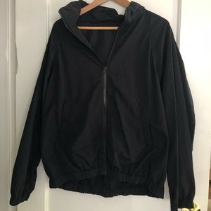 Uniqlo Black Windbreaker